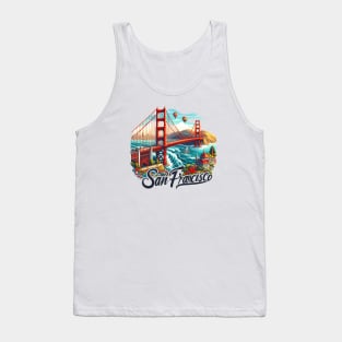 Golden Gate Bridge Tank Top